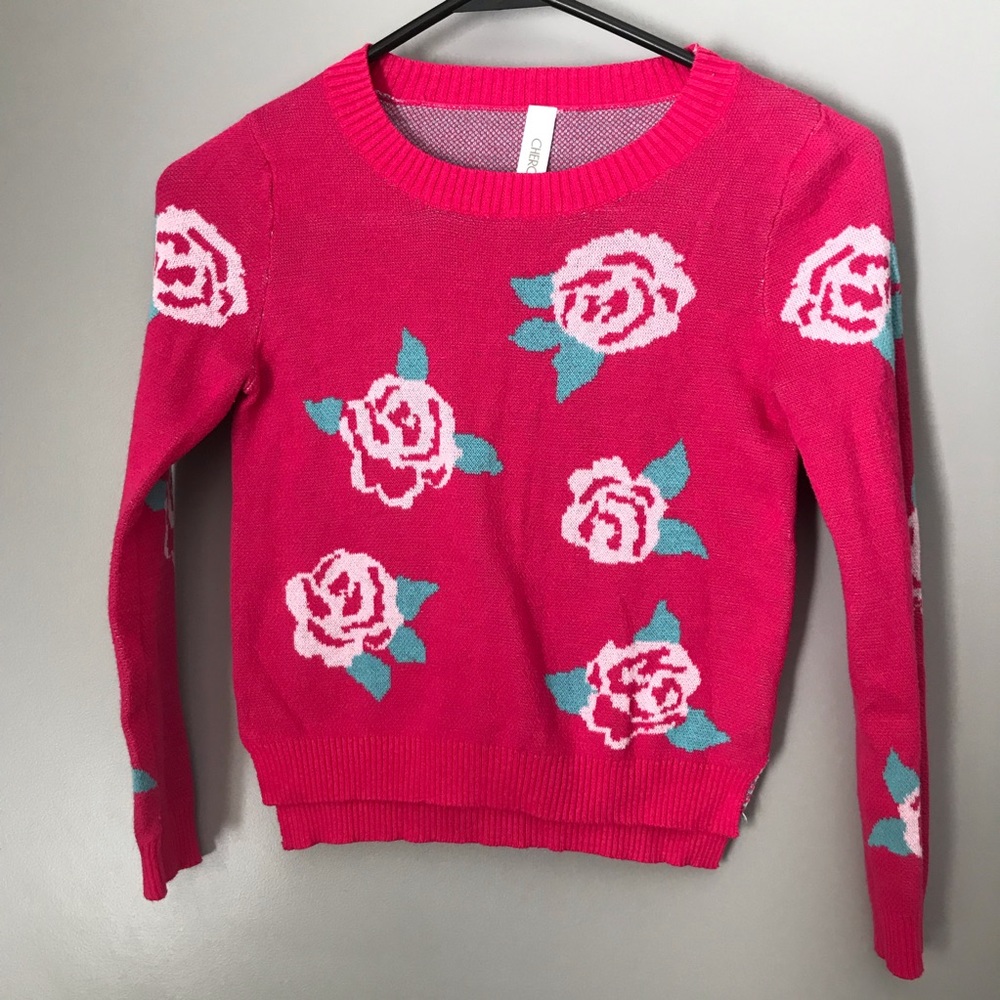 Cherokee girls medium sweater